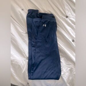Under Armour Cold Gear Tights - Navy Blue - size xs